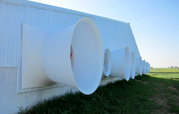 FIBERGLASS CONE FAN LINE